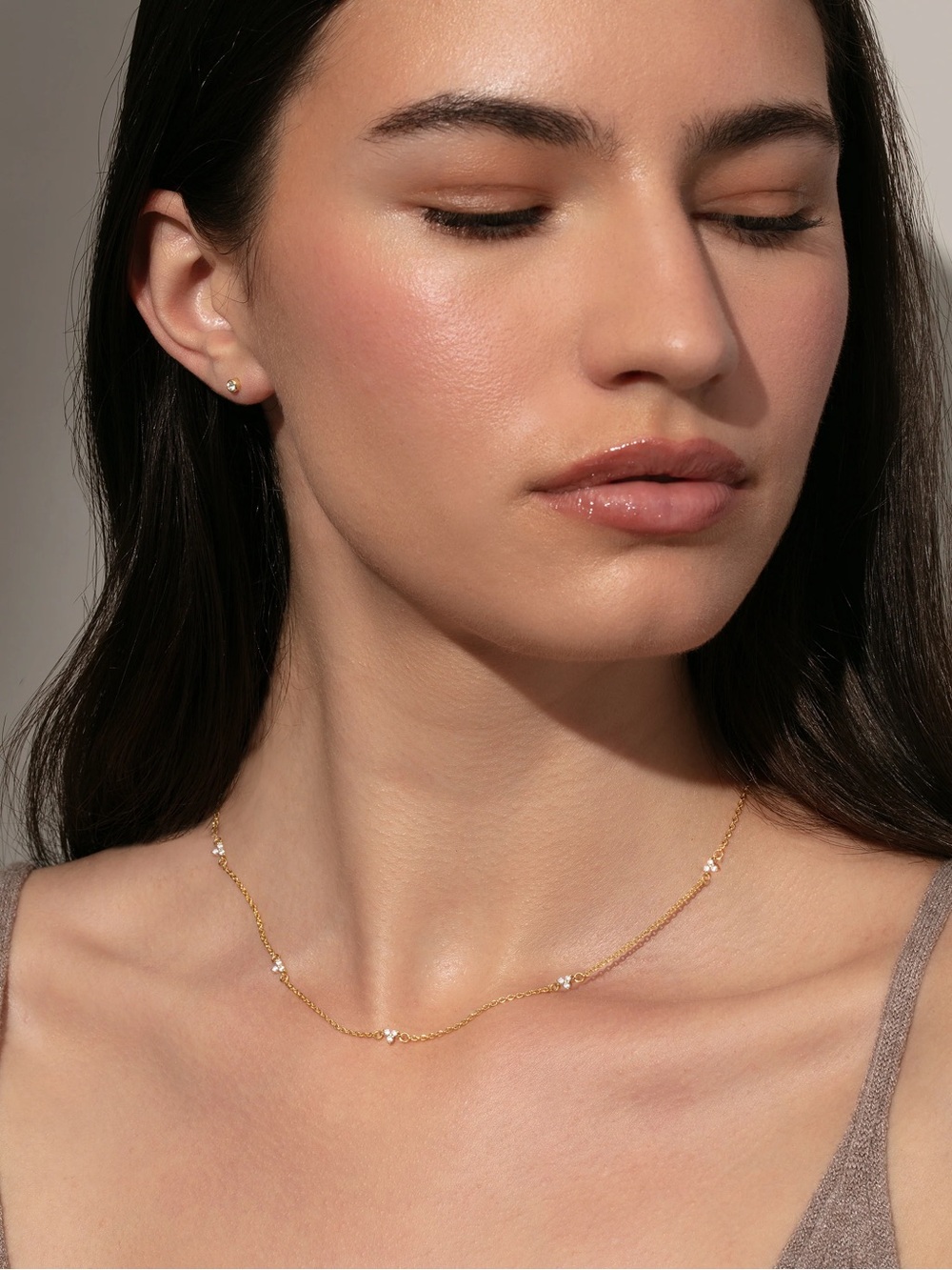 Uncommon James In Bloom Dainty Chain Necklace